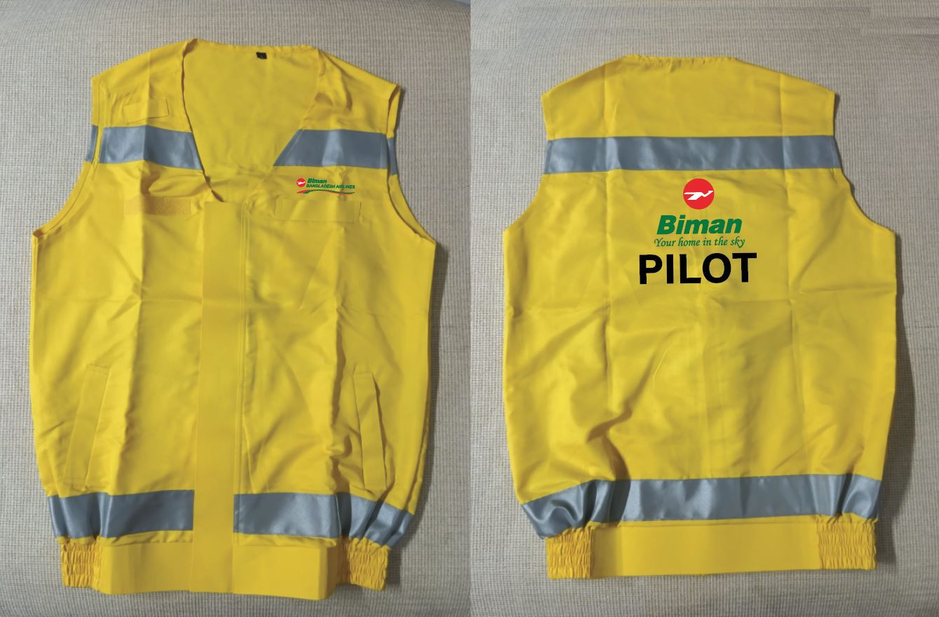 Exclusive Collection Four Pockets Pilot Yellow Apron APR072