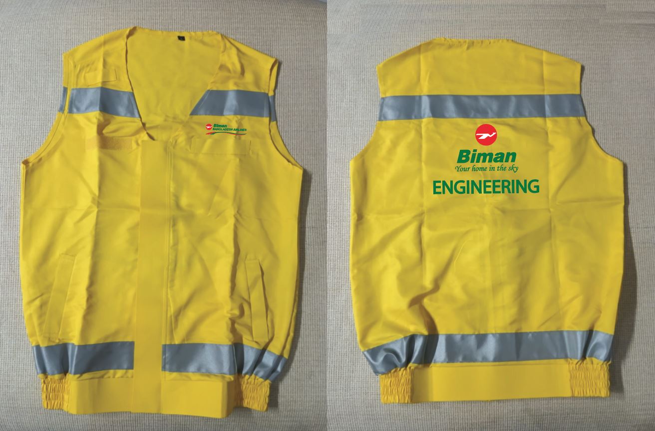 Exclusive Collection Four Pockets Engineering Yellow Apron APR068