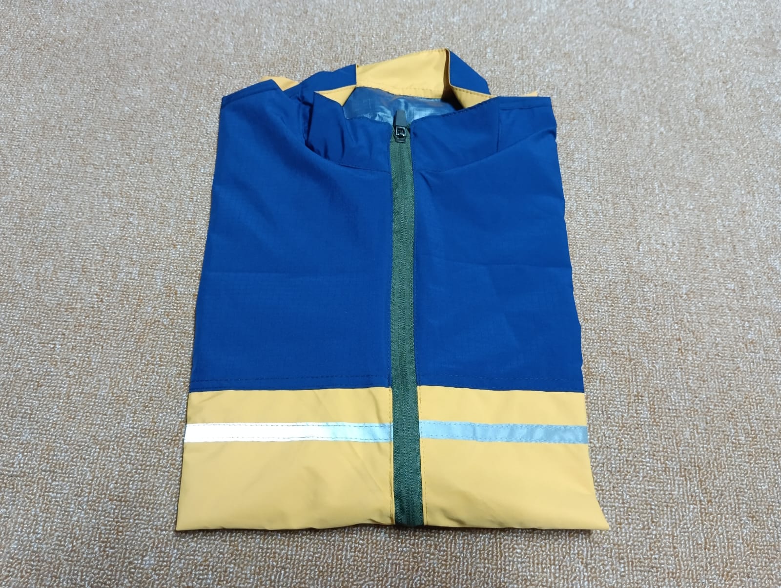 Water Resistant Safety Clothing high Visibility Reflective Men's Windbreaker Jacket WB0026