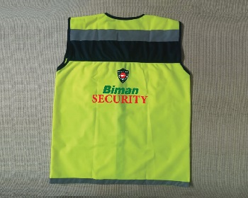 Exclusive Collection Two Pockets Security Department Black lemon Apron APR052