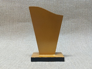 Wooden Crest/Award Trophy with customize print CAW015