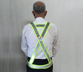 Velcro Lock System Reflects Apron VEL003