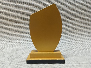 Wooden Crest/Award Trophy with customize print CAW017