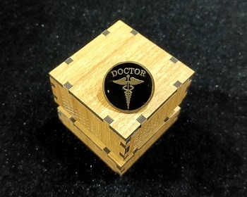 Doctor 100% Brass (পিতল) Coat Pin CPIN18