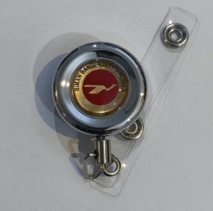 Biman Best quality Yoyo ID Card Holder steel metal all body STEEL001