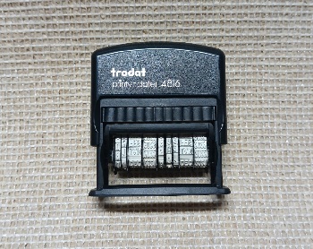 Trodat Manufacturing & Expire Date mention Seal/Stamp Printy-Dater 4816