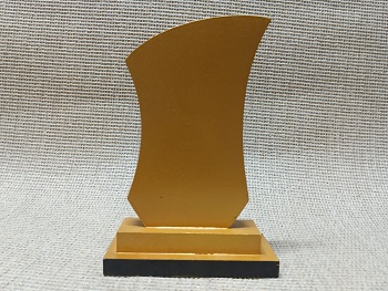 Wooden Crest/Award Trophy with customize print CAW020