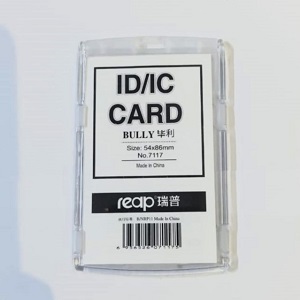 Plastic body BULLY REAP single side ID card Holder NO-7117
