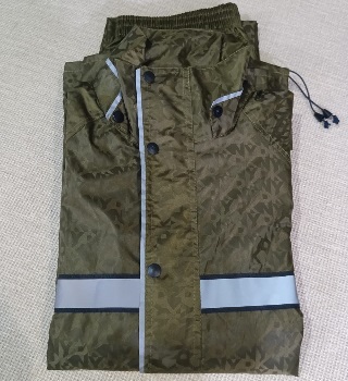Premium quality 100% Waterproof Reflective Rain suit with Trouser RS012