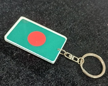Key Ring Bangladesh Flag for Bikers - Car - Bike - Home - Office KEY017