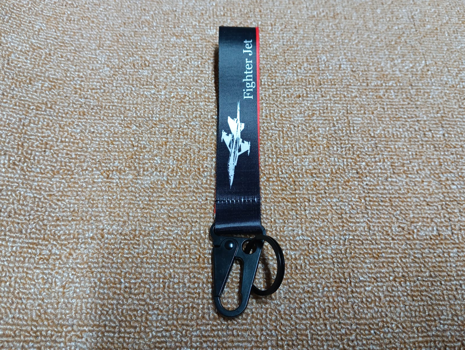 FIGHTER JET Unique design Best quality Ribbon keyring for Car / Bike / Office KR027