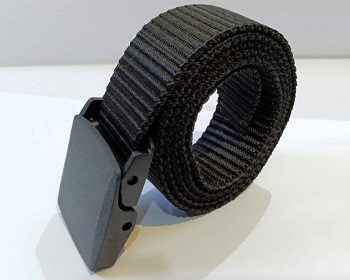 Black color Auto Gear Nylon Stylish Better quality Adjusted Belt BELT001
