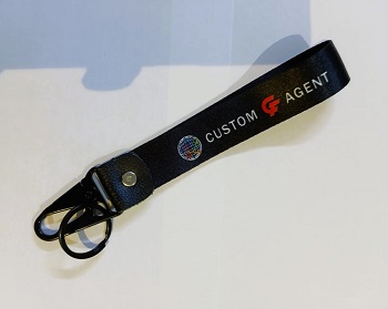 C&F AGENT Unique design Best quality Ribbon keyring for Car / Bike / Office KR0011