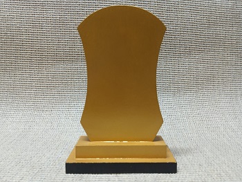 Wooden Crest/Award Trophy with customize print CAW019