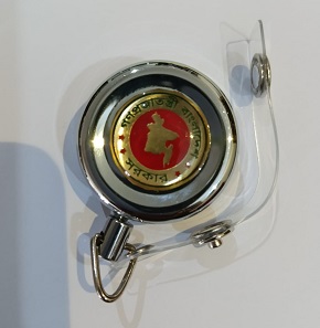 Best quality Yoyo ID Card Holder steel metal all body YY001