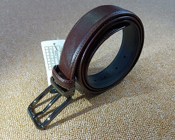 Men’s pin box belt 100% Genuine Leather BELT013