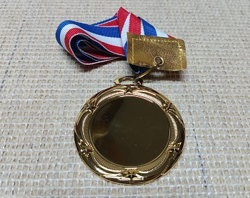 Bronze Metal Medal with customize print MED002