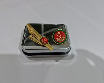 Exclusive Collection Bangladesh Military Academy 100% Brass (পিতল) Tie Clip and Coat pin set EBM012