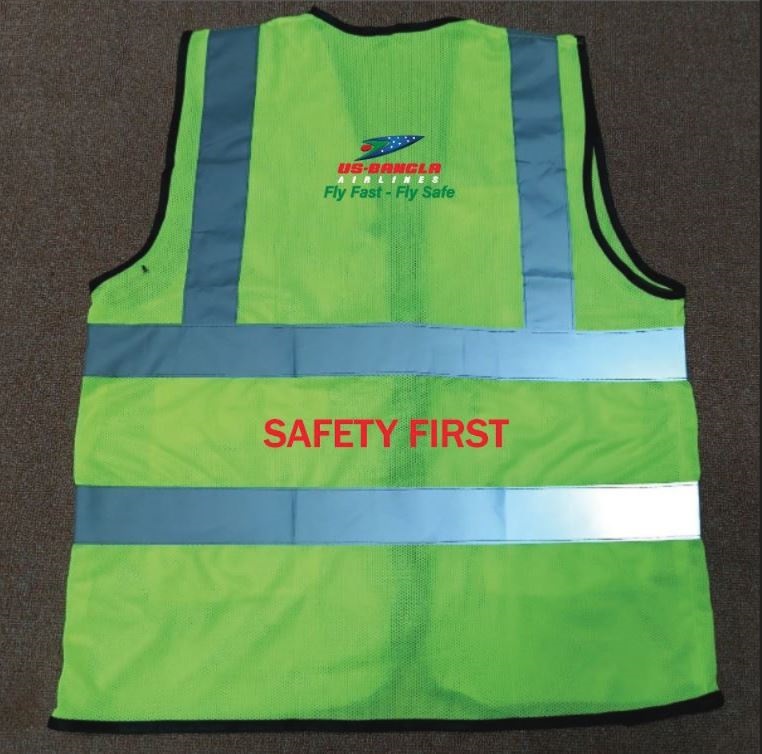 Exclusive Collection US-BANGLA Department Green Yellow Full Net Apron Four Pockets 02 Designs APR033