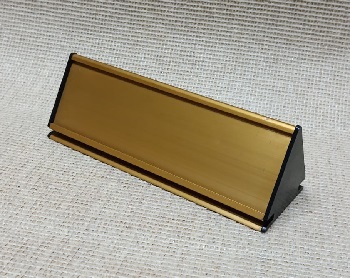 Office Desk Name Plate with customize print NAP001