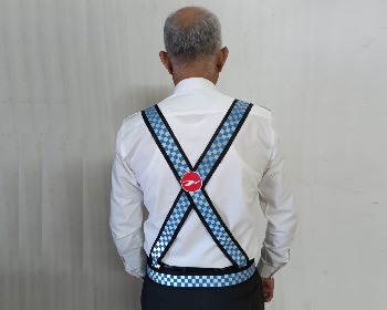 Velcro Lock System Reflects Apron VEL004