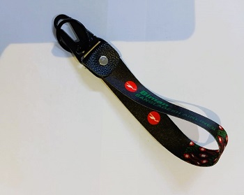 BIMAN Unique design Best quality Ribbon keyring for Car / Bike / Office KR008