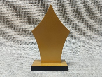 Wooden Crest/Award Trophy with customize print CAW012