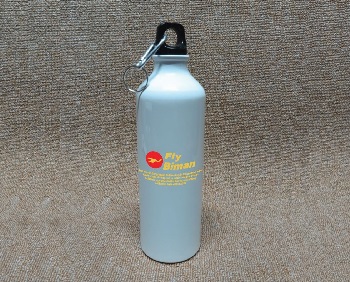 White / Biman Logo Stainless Steel Water Bottle 750ml SS02