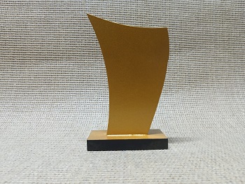 Wooden Crest/Award Trophy with customize print CAW002