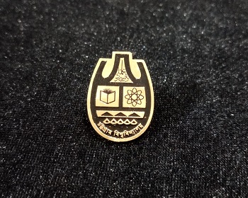 University of Chittagong 100% Brass (পিতল) Coat Pin UN02