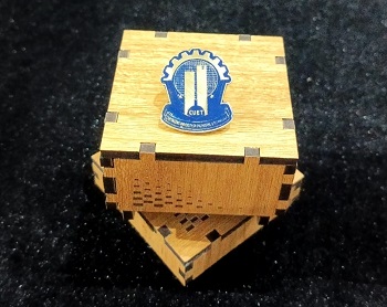 Chittagong University of Engineering and Technology (CUET) 100% Brass (পিতল) Coat Pin UNET001