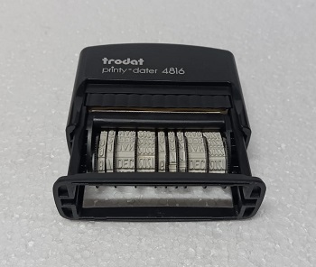Trodat Manufacturing & Expire Date mention Seal/Stamp Printy-Dater 4816