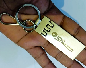 BIMAN Unique design Metal for Car / Bike / Office keyring KR007