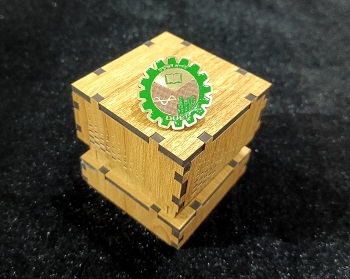 Dhaka University of Engineering and Technology (DUET) 100% Brass (পিতল) Coat Pin UNET02