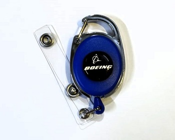 Boeing Best quality Yoyo Plastic Body ID Card Holder FLY003