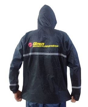 100% Waterproof Reflective Raincoat Rain suit with Trouser (1 Set) BMW