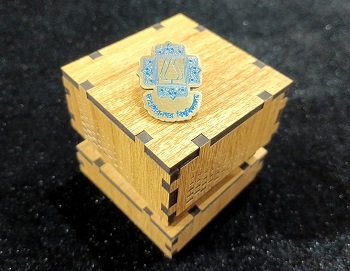 Jahangirnagar University 100% Brass (পিতল) Coat Pin UN01