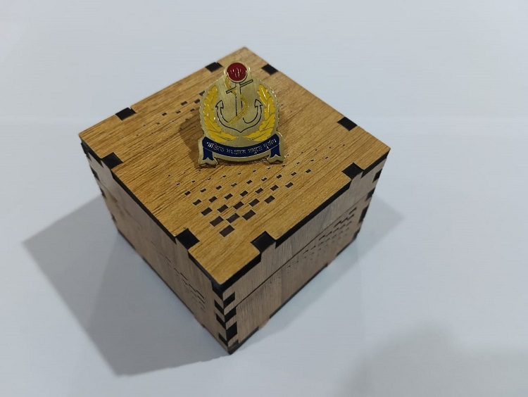 Exclusive Collection Bangladesh Navy 100% Brass (পিতল) Coat Pin CPIN005