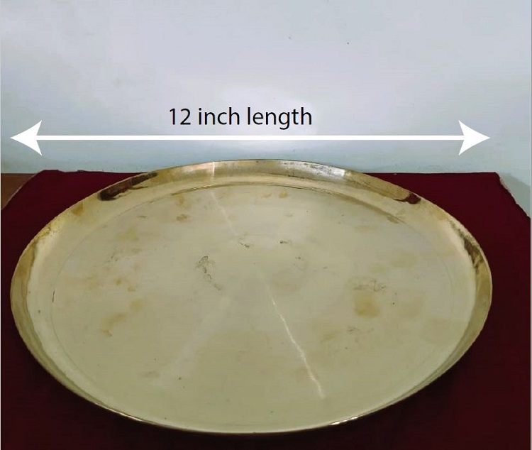Exclusive collection 100% Kasha Plate KSAP004