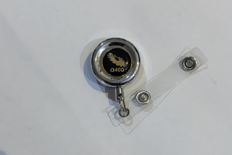 Best quality Q400 ID Card Holder steel metal with One ID card box free YOY006J