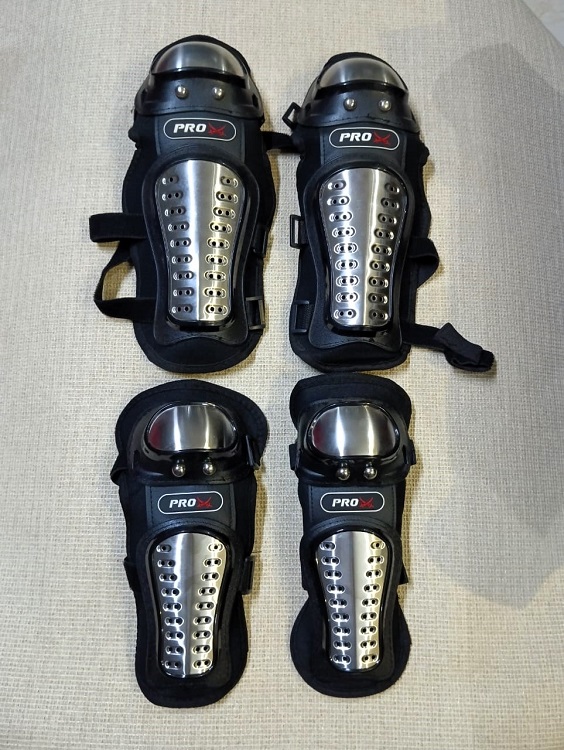 PRO RACING EQUIPMENT BODY PROTECTOR RODILLAS Y CODOS PRO001