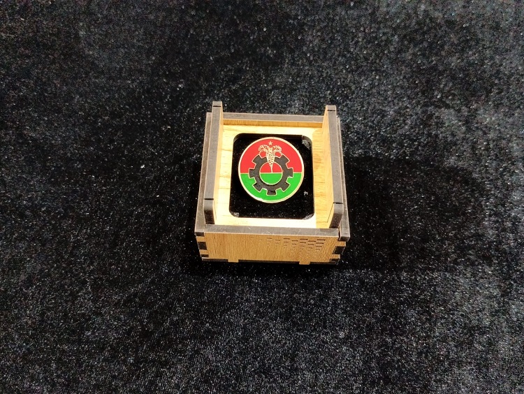 Bangladesh Nationalist Party (BNP) 100% Brass (পিতল) Coat Pin CPIN20