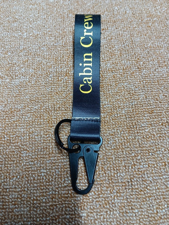 CABIN CREW Unique design Best quality Ribbon keyring for Car / Bike / Office KR025