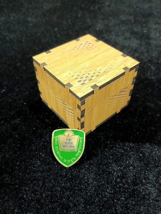 Khulna University of Engineering and Technology (KUET) 100% Brass (পিতল) Coat Pin UNET05