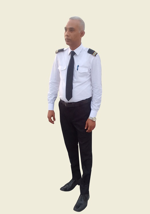 Uniform Shirt for Men Long Sleeve Mix Cotton