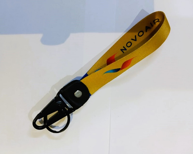 NOVOAIR Unique design Best quality Ribbon keyring for Car / Bike / Office KR0013