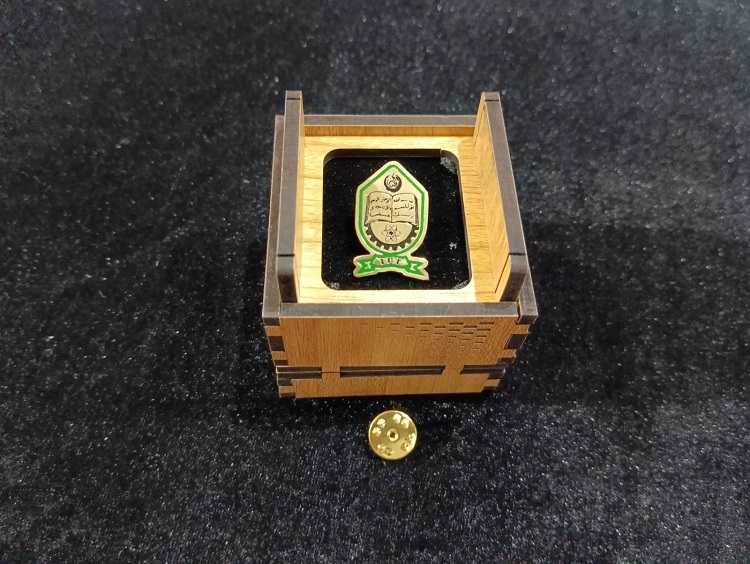 Islamic University of Technology (IUT) 100% Brass (পিতল) Coat Pin UNET04