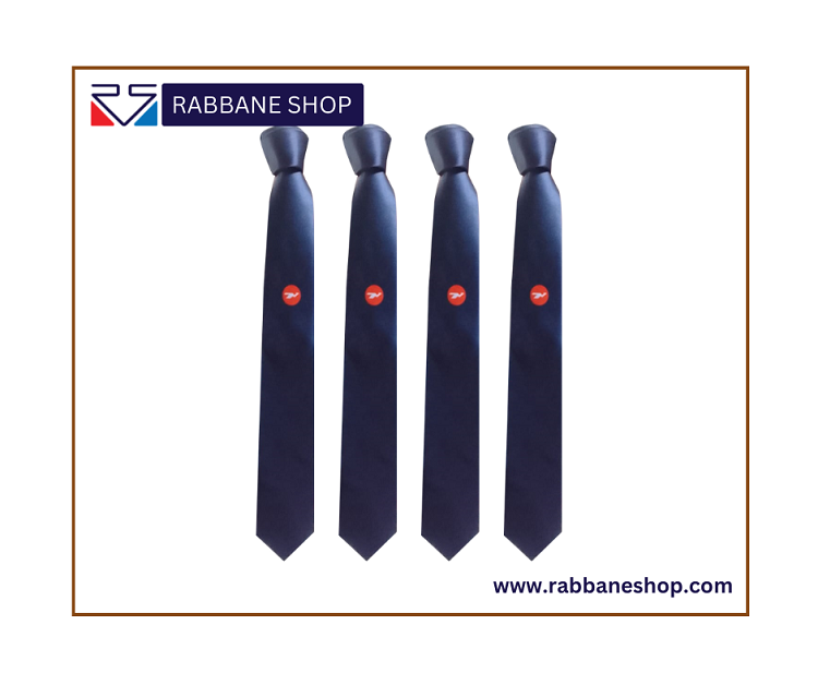 Black Color Silk Formal Glossy Tie for Men's BMN001