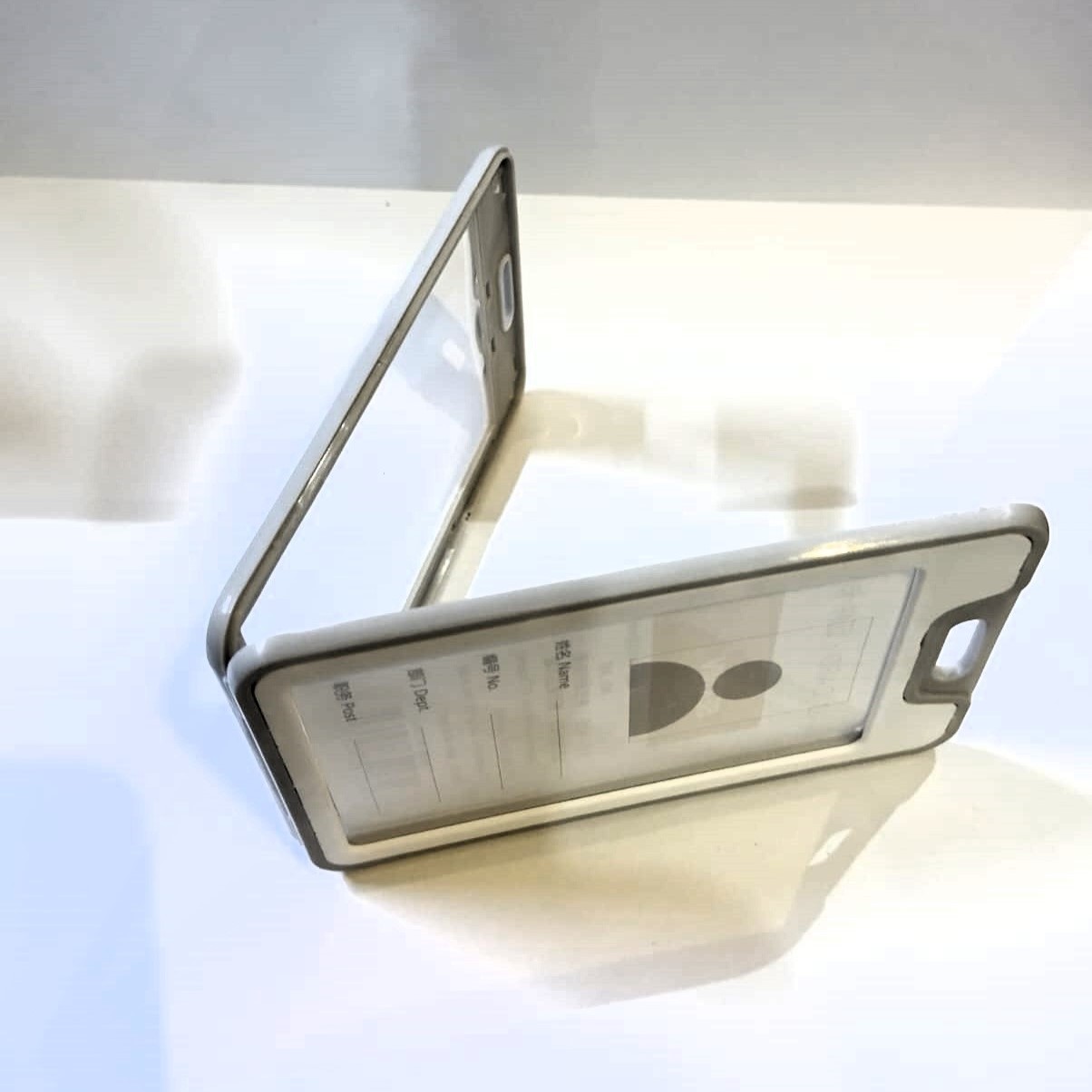 Plastic body BEKNN double Card and double side Display ID card Holder IDNO905