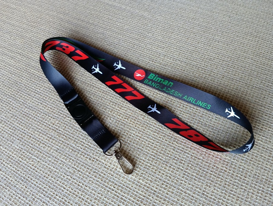 Biman ID card hanging ribbon BMN019